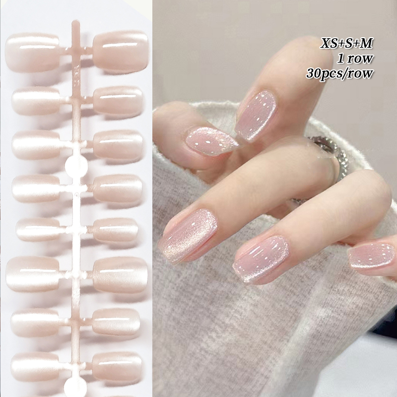 Nail Art Xs - 30Pcs Nail Tip Fake Nail Fashion