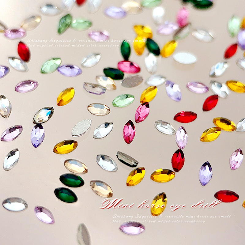 300/1440Pcs Mini flat back Mar - Nail Art Xs recension och pris