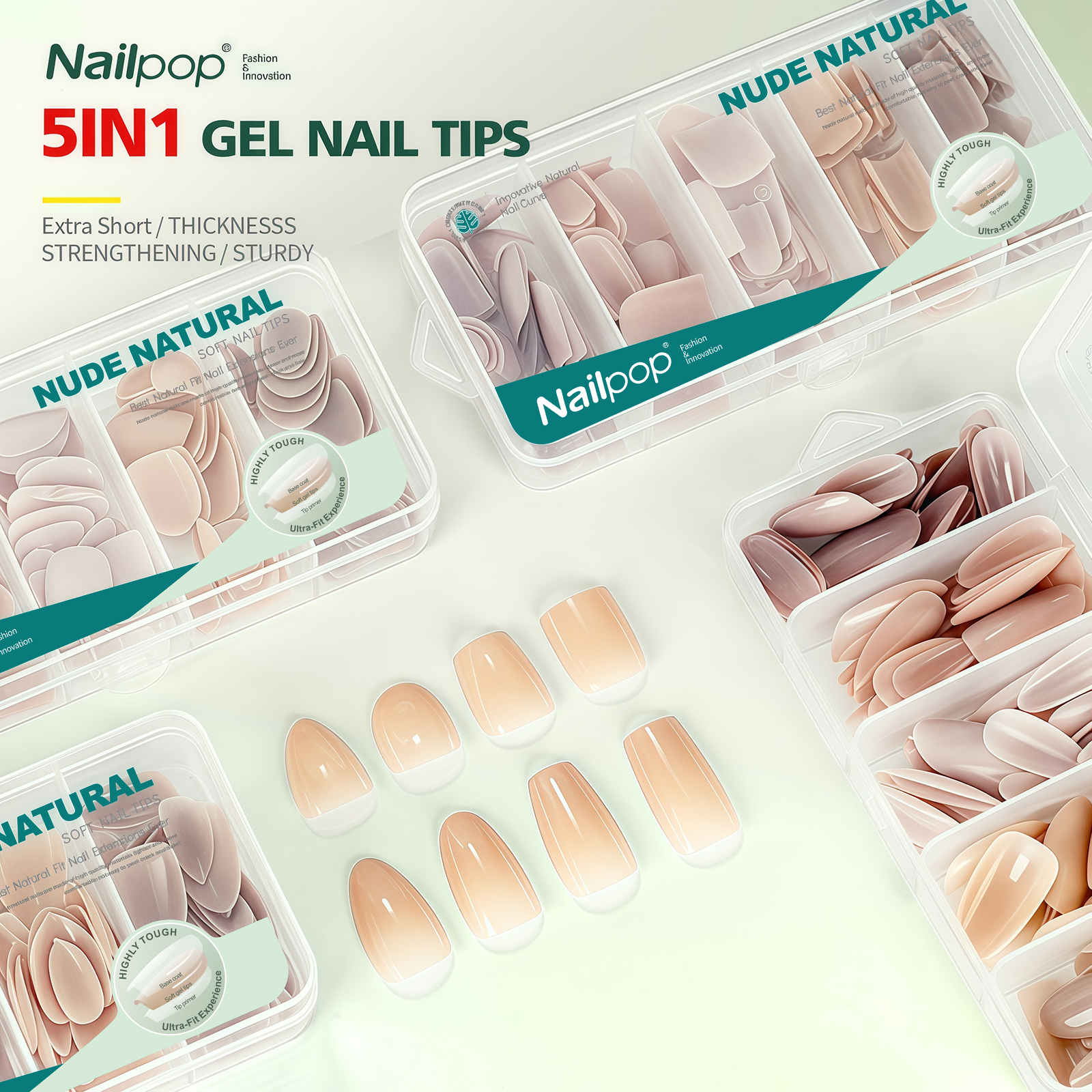 Nailpop Ultra Fit Press On Nai - Nail Art Xs recension och pris