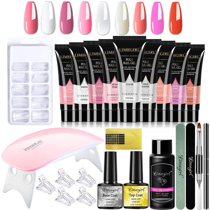 15ml Nail Gel Kit For Quick Ex - Nail Art Full Color recension och pris