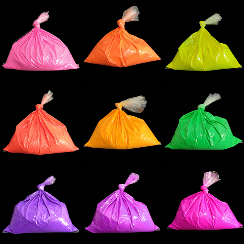 500g Fluorescent Neon Pigment  - Nail Art Ombre Glitter recension och pris