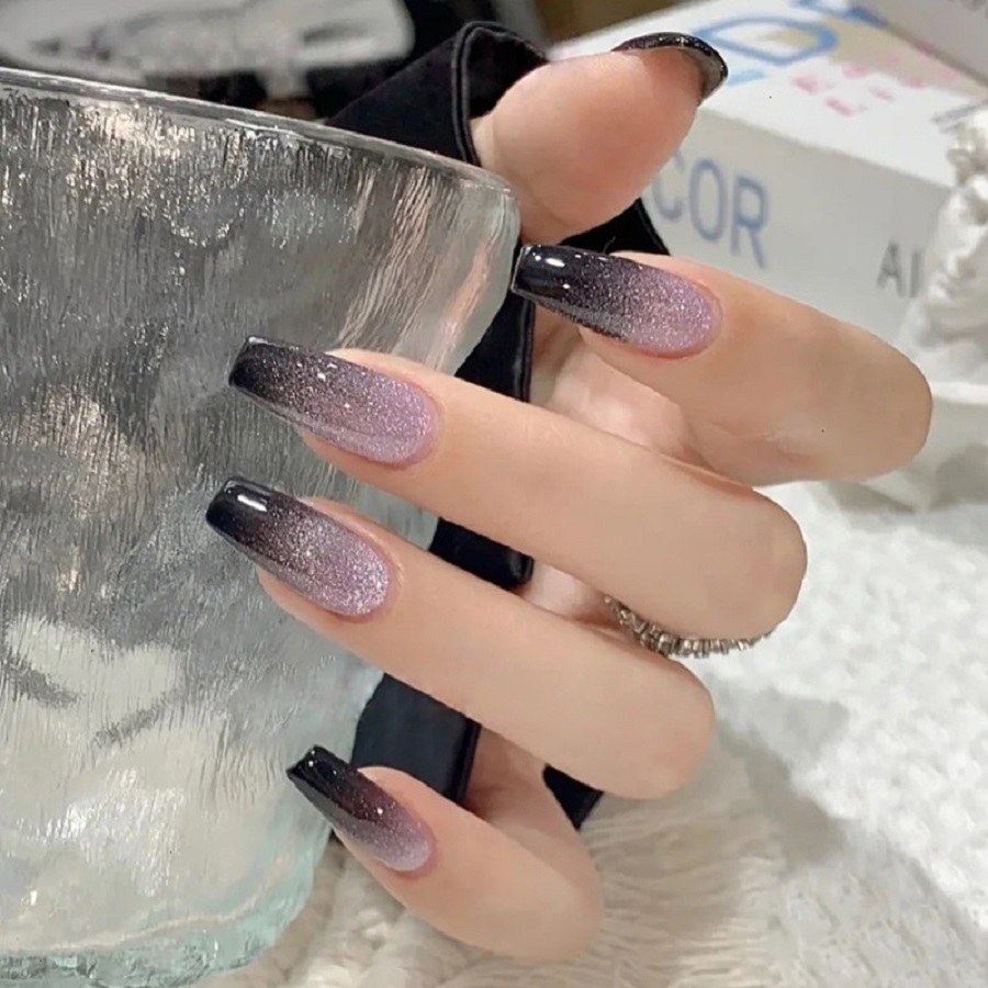 24PCS/1BOX Galaxy Starlight Ca - Nail Art Aesthetic recension och pris
