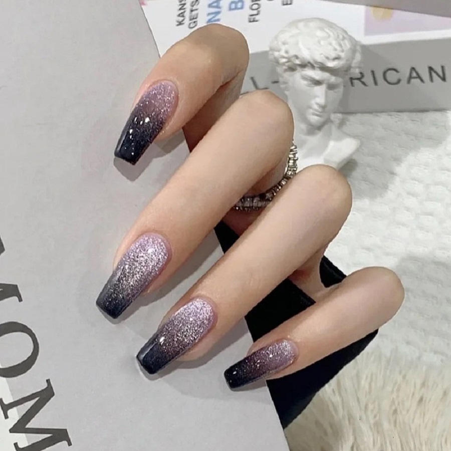 24PCS/1BOX Galaxy Starlight Ca - Nail Art Aesthetic recension och pris