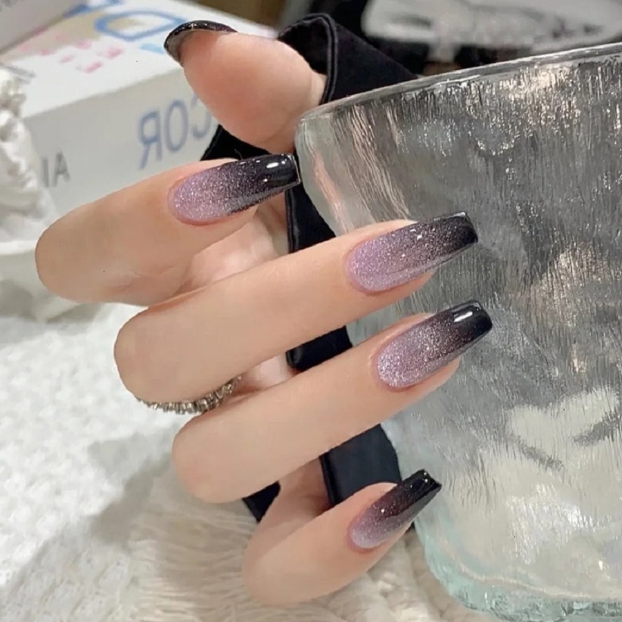 24PCS/1BOX Galaxy Starlight Ca - Nail Art Aesthetic recension och pris