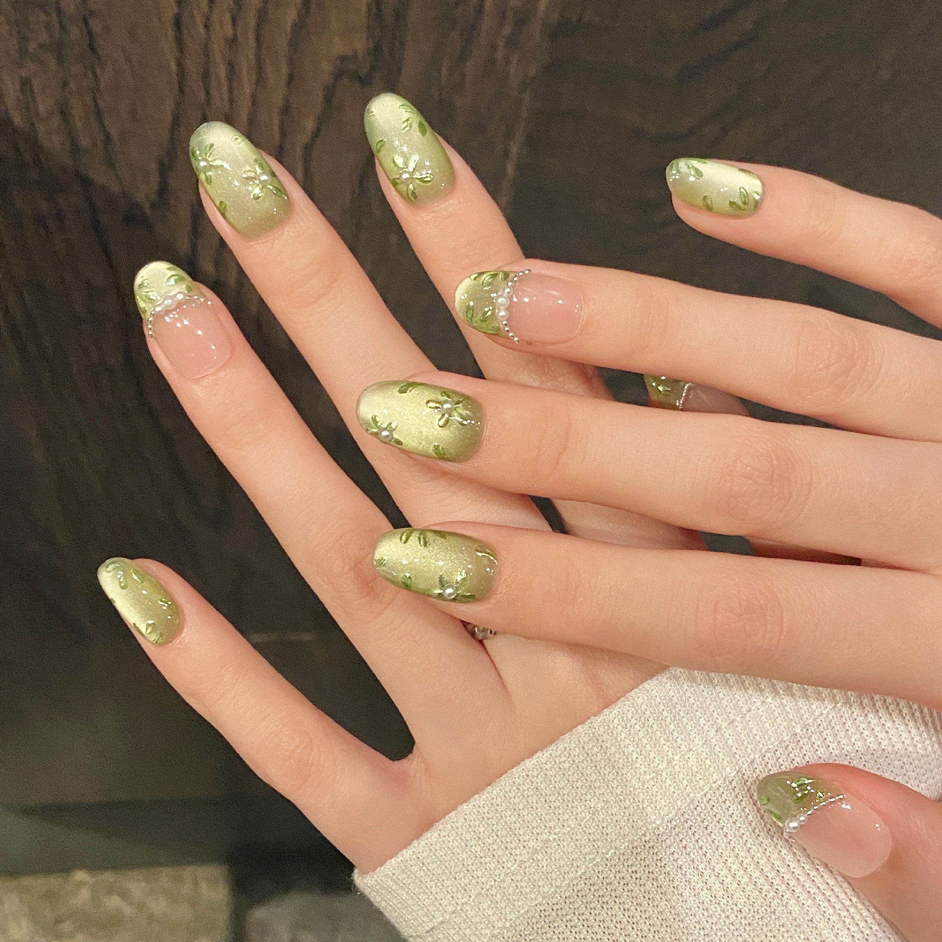 10pcs Handmade Press on Nails  - Nail Art Aesthetic recension och pris