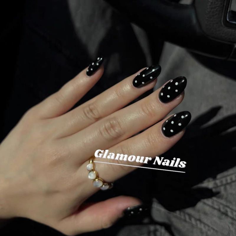 10Pcs Handmade Press on Nails  - Nail Art Xs recension och pris
