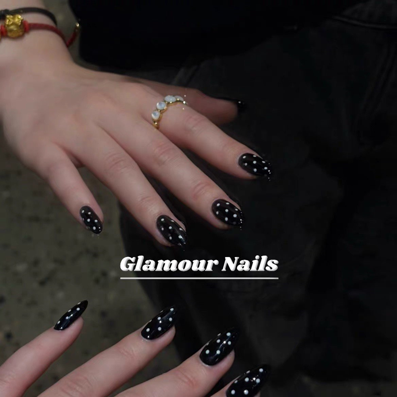 10Pcs Handmade Press on Nails  - Nail Art Xs recension och pris