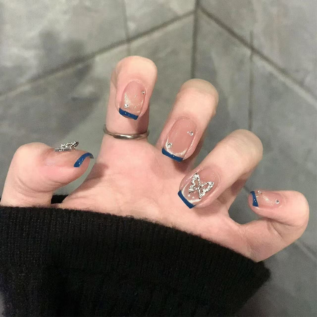 10Pcs Wearable Reuse Finished  - Nail Art Aesthetic recension och pris