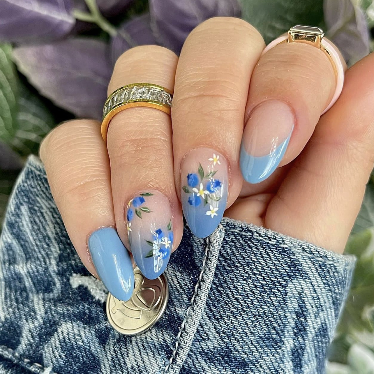 24Pcs Simple Almond Nails Tips - Nail Art Aesthetic recension och pris