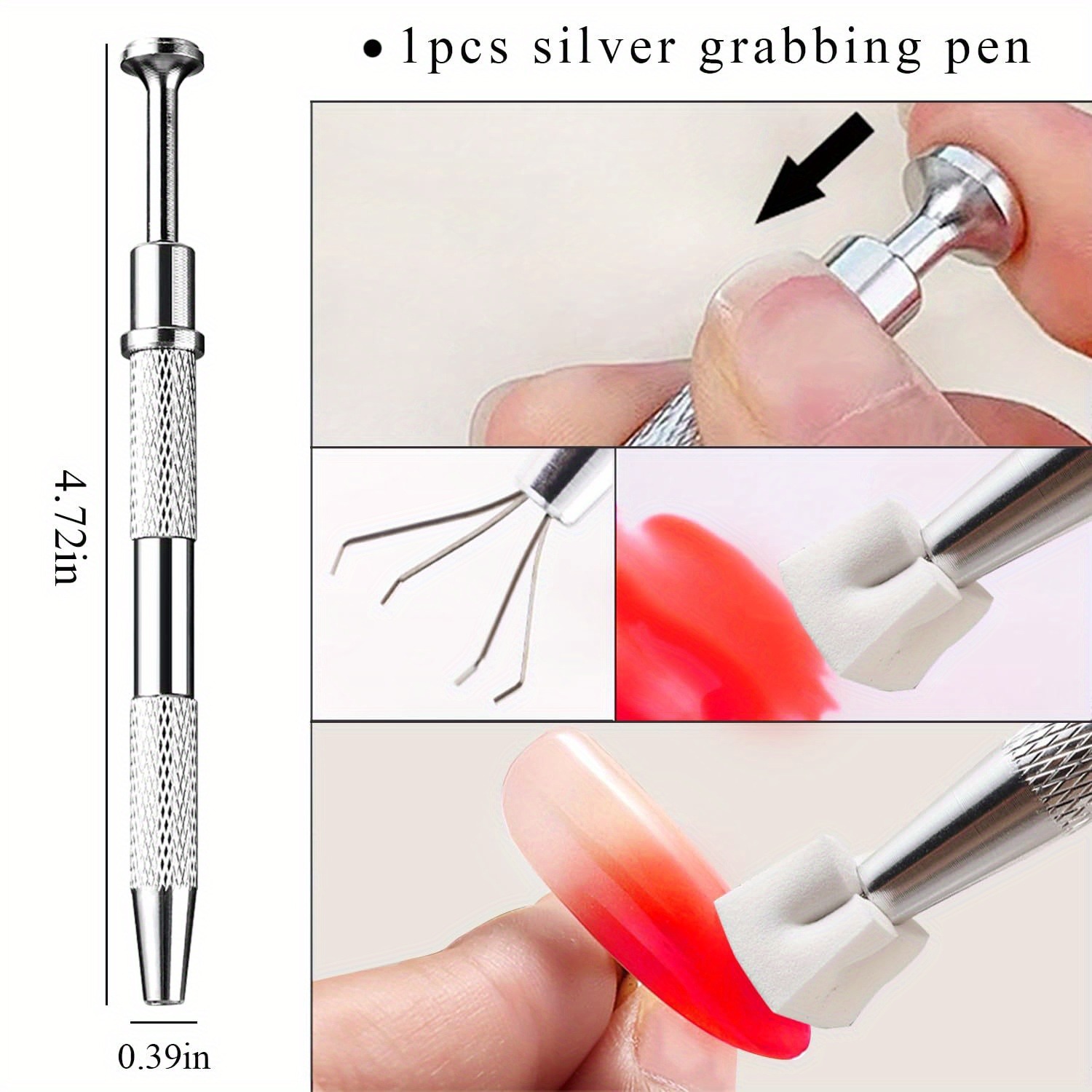 1/50/100Pcs Square Nail Art Sp - Nail Art Full Color recension och pris