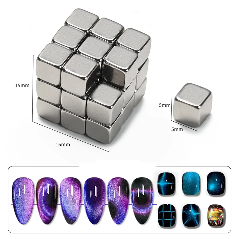 Multi Style Cat Eye Nail Magne - Nail Art Full Color recension och pris