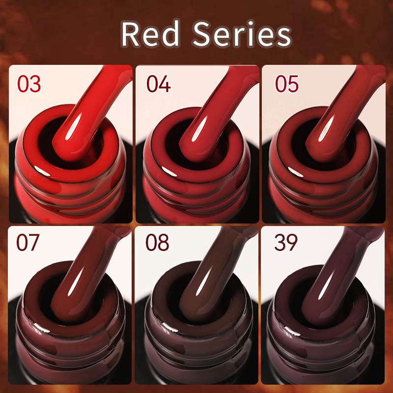 UR SUGAR 7ml Cherry Red Series - Nail Art Red Wine recension och pris