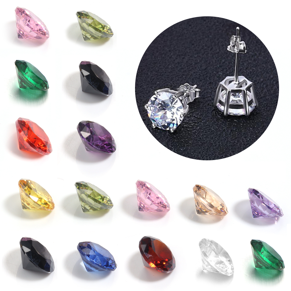 4/5/6/8mm Round Rhinestones Di - Nail Art Glitter recension och pris