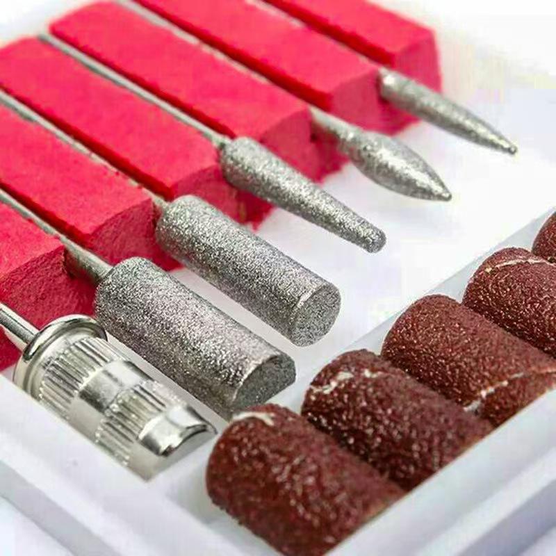 6PCS Nail Art Drill Bits and S - Nail Art Full Color recension och pris