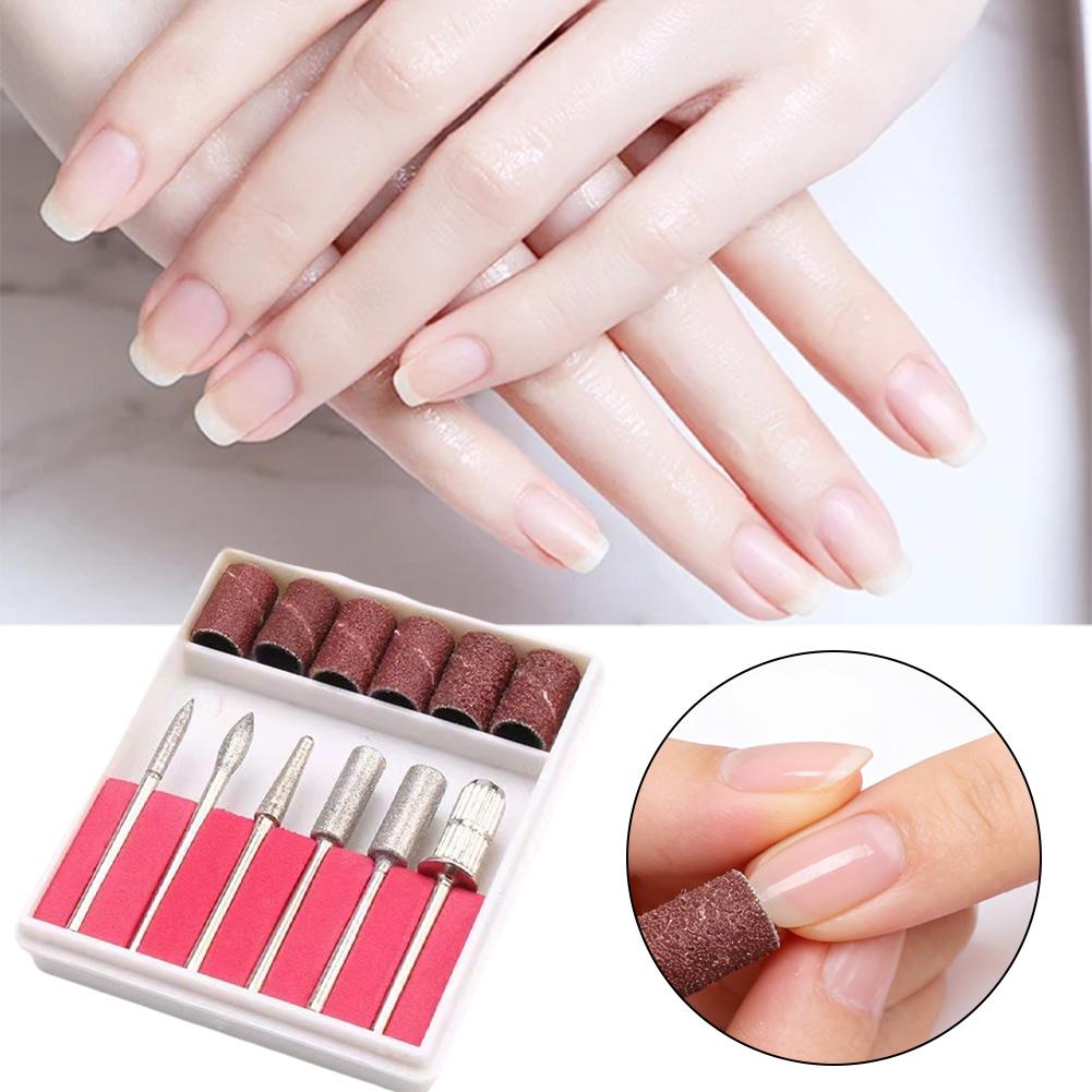 6PCS Nail Art Drill Bits and S - Nail Art Full Color recension och pris