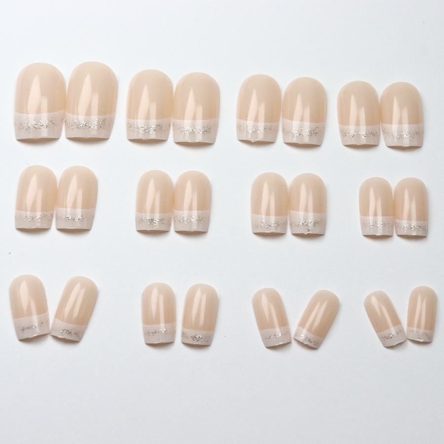 24pcs/set Medium Square fake n - Nail Art Aesthetic recension och pris