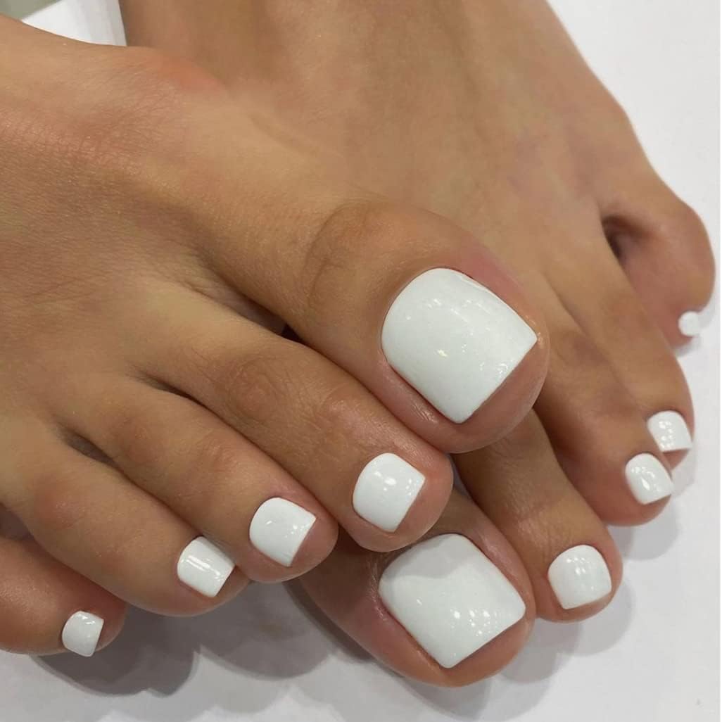120pcs False Toe Nail Tips 12  - Nail Art Ombre recension och pris