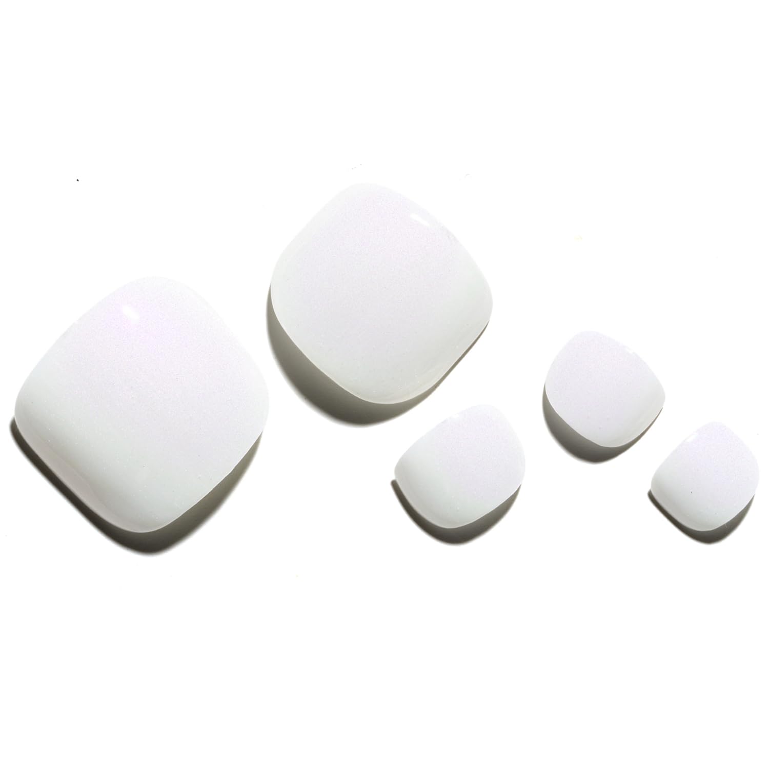 120pcs False Toe Nail Tips 12  - Nail Art Ombre recension och pris