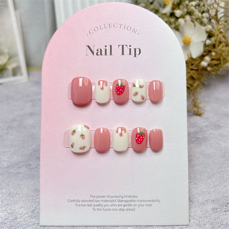 10pcs Handmade Press on Nails  - Nail Art Xs recension och pris