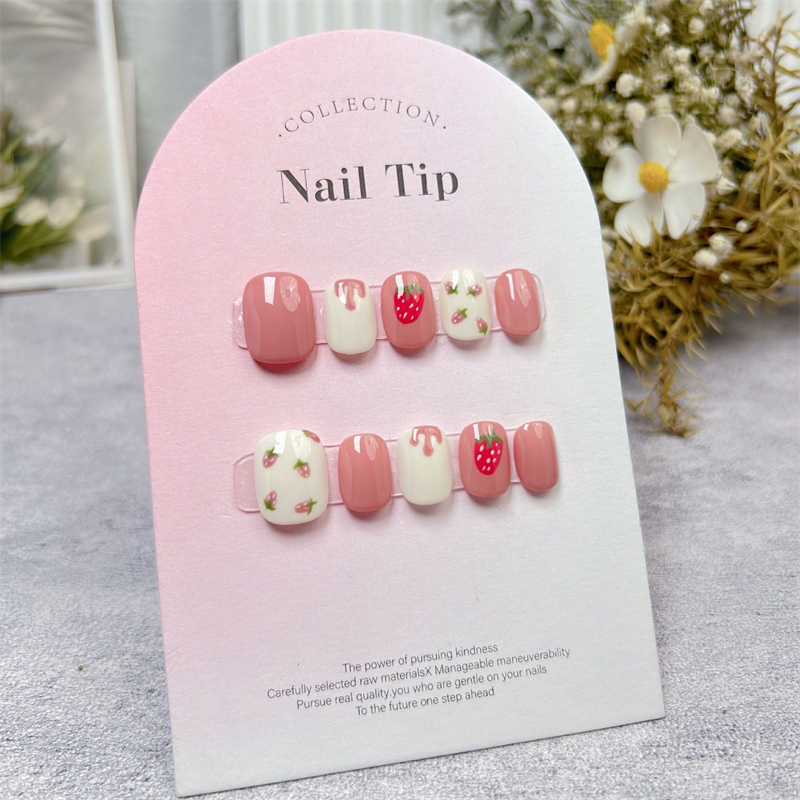 10pcs Handmade Press on Nails  - Nail Art Xs recension och pris