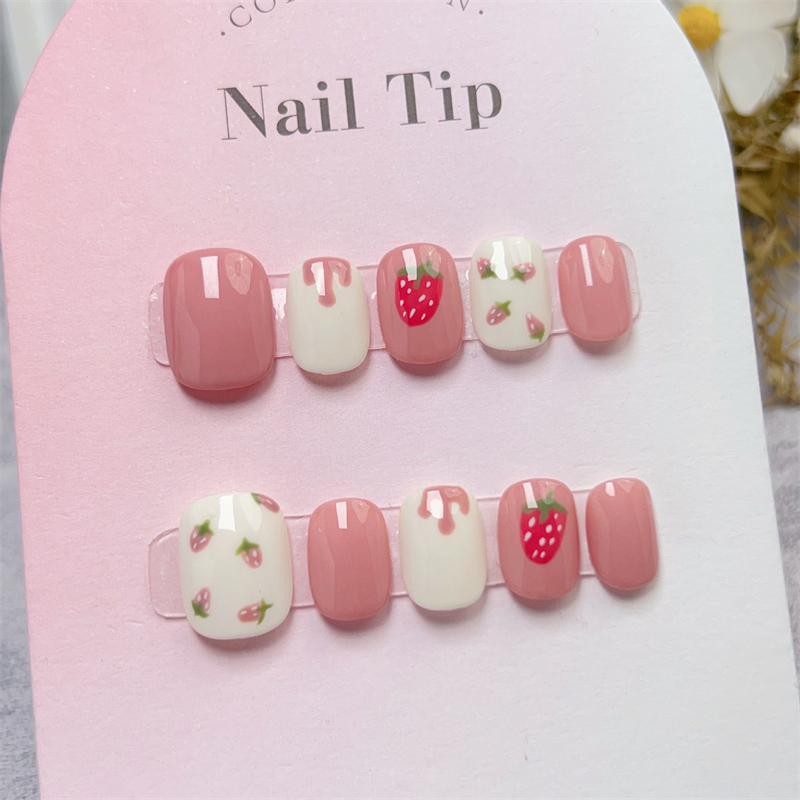 10pcs Handmade Press on Nails  - Nail Art Xs recension och pris