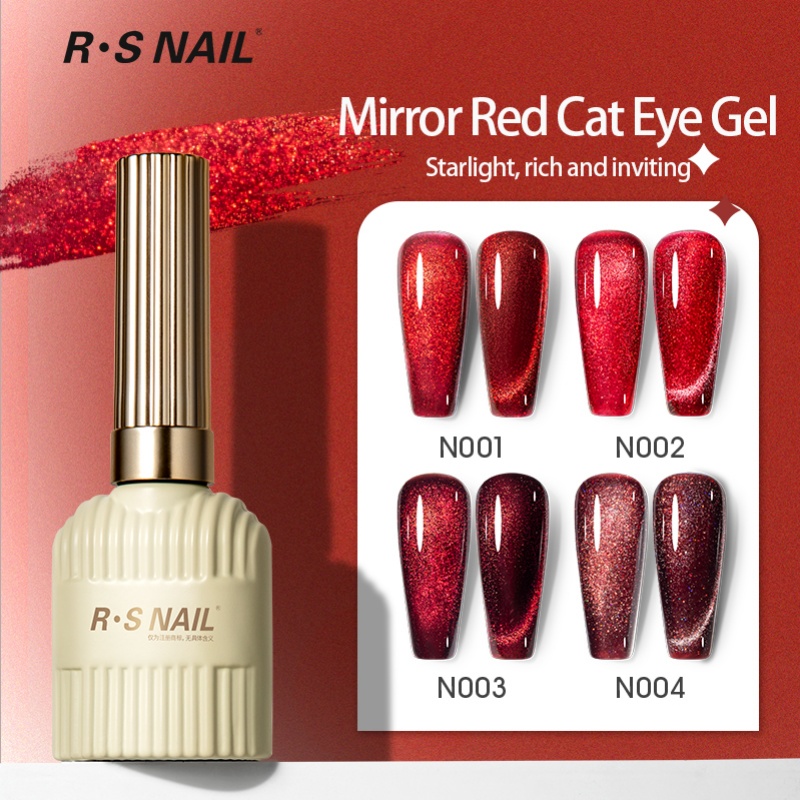 RSNAIL 10ml Cherry Ruby Red Ca - Nail Art Red Wine recension och pris