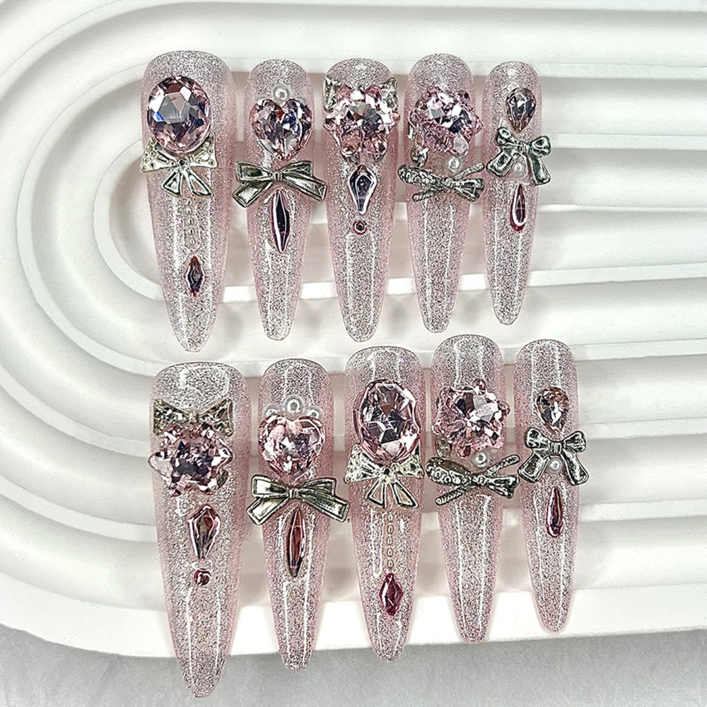 Luxury Pink Cat Eye Glitter St - Nail Art Glitter recension och pris