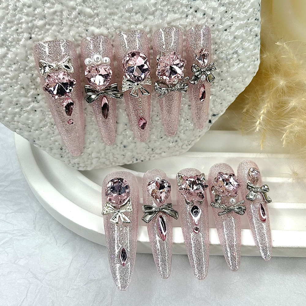 Luxury Pink Cat Eye Glitter St - Nail Art Glitter recension och pris