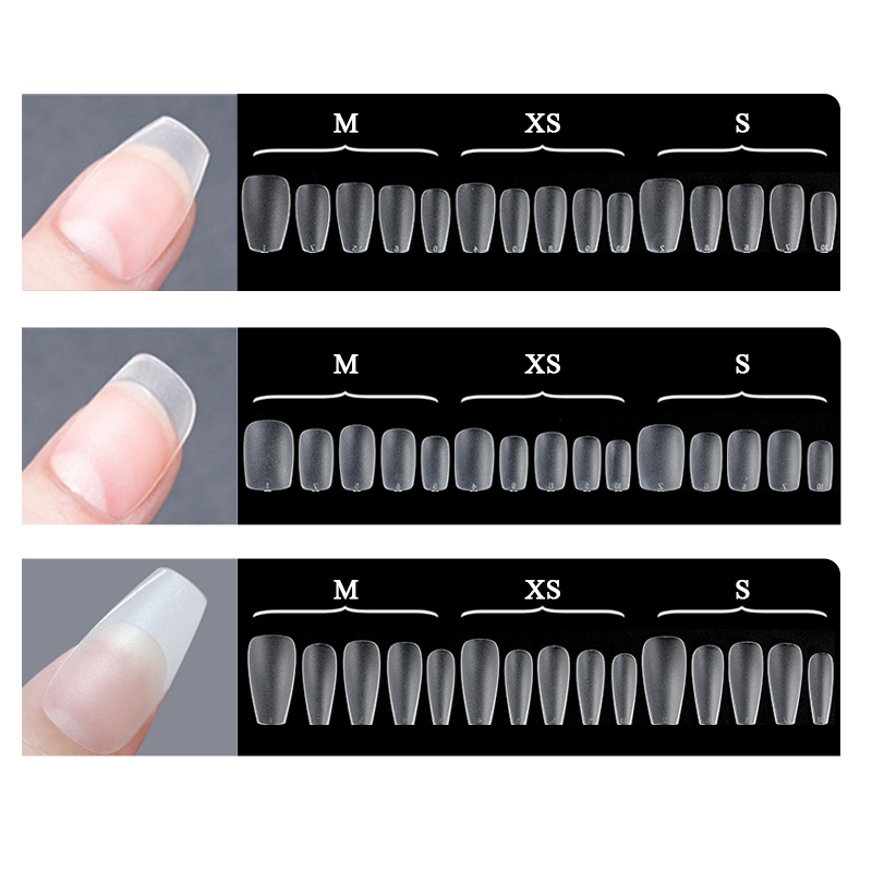 1Bag Matte Press On Nail Tips  - Nail Art Xs recension och pris
