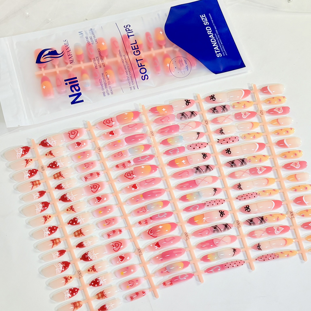 150Pcs/Bag Valentine's Day Fre - Nail Art Ombre recension och pris