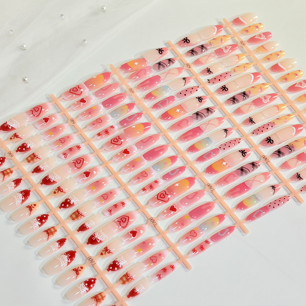150Pcs/Bag Valentine's Day Fre - Nail Art Ombre recension och pris