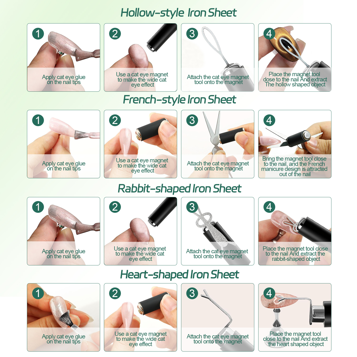 Nailpop Cat Eye Magnet Kit Sil - Nail Art Full Color recension och pris