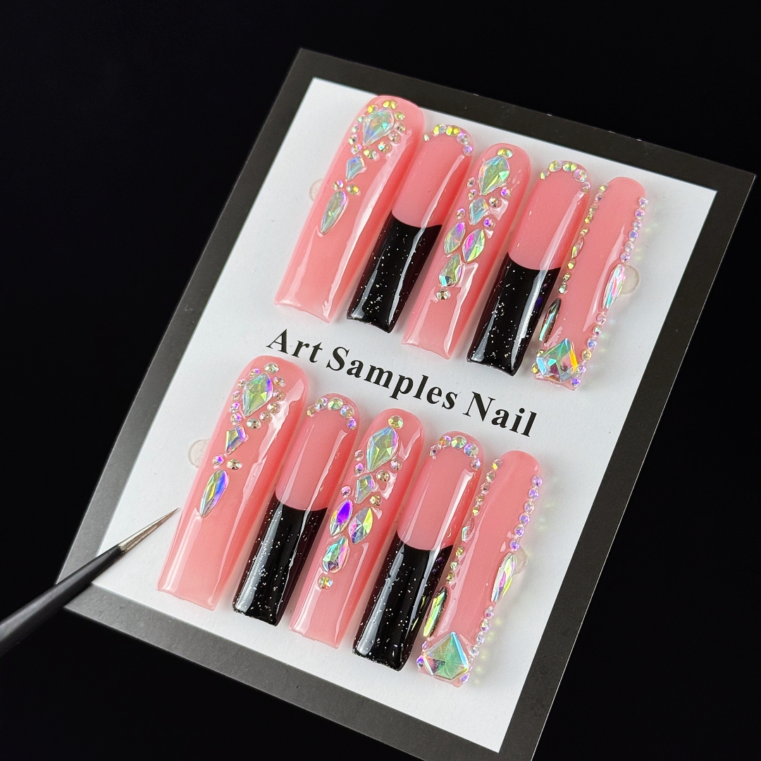 10pcs high-end Sweet girl styl - Nail Art Aesthetic recension och pris