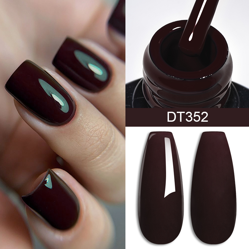 MEET ACROSS 7ml Wine Red Gel N - Nail Art Red Wine recension och pris