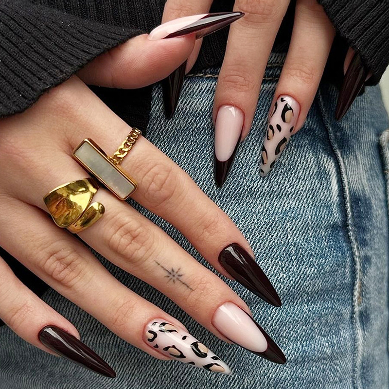 European and American style nu - Nail Art Red Wine recension och pris