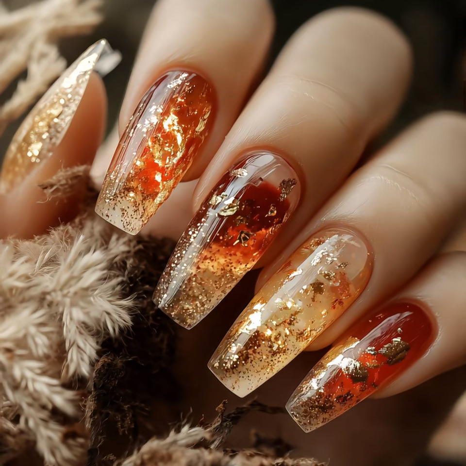 24pcs Wearable Fake Nails Sets - Nail Art Aesthetic recension och pris