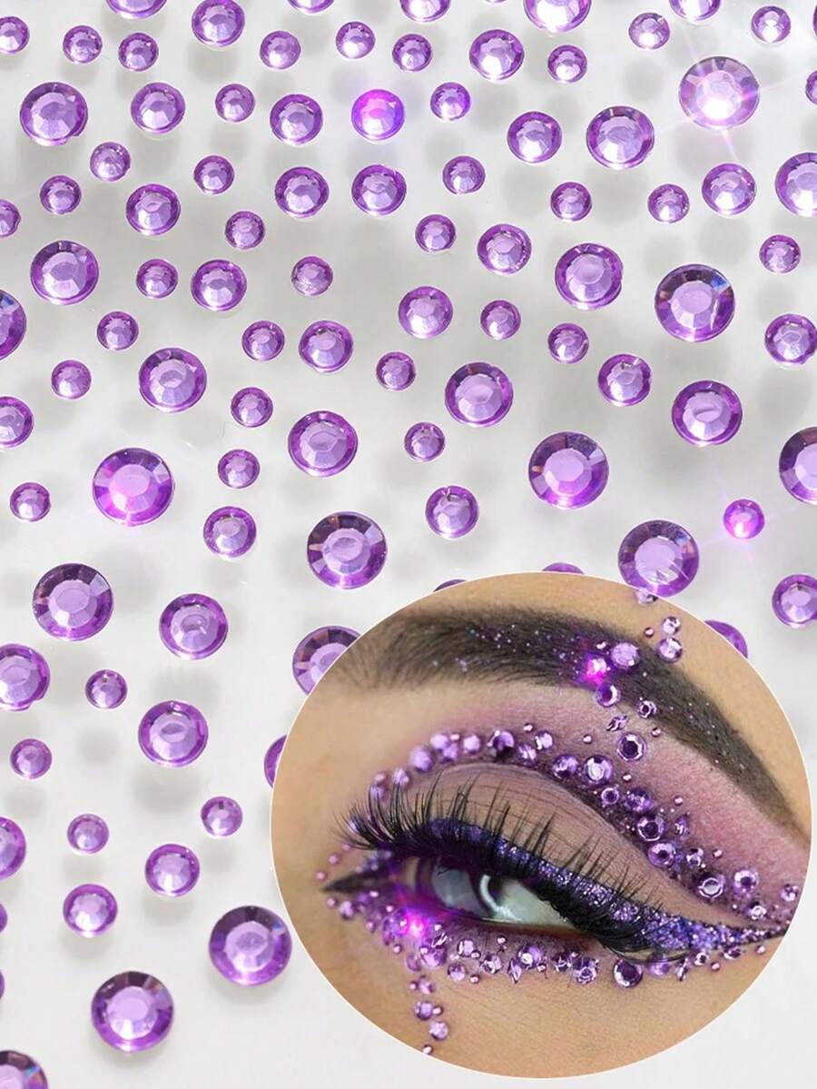 1pc Dreamy Purple Sparkling Di - Nail Art Glitter recension och pris