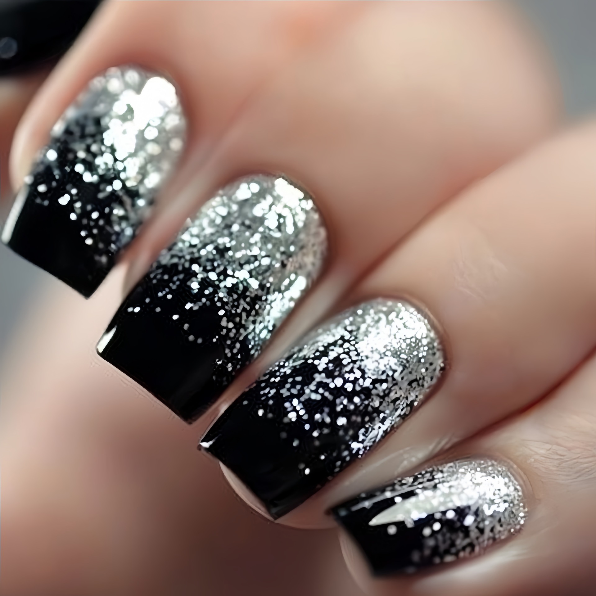 Short Medium fake nails Gradie - Nail Art Aesthetic recension och pris