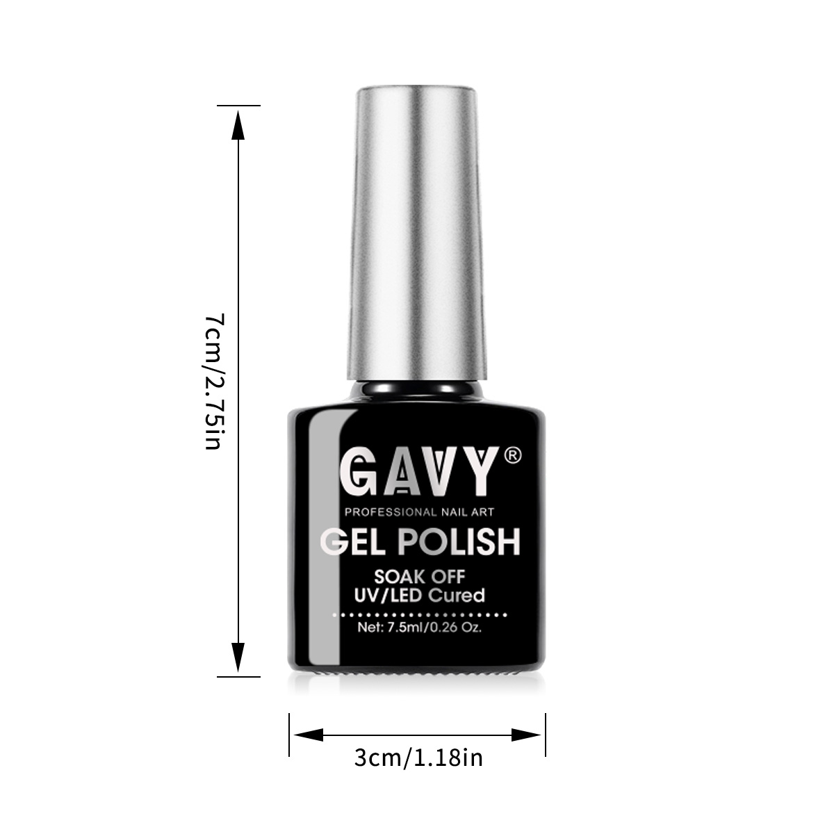 GAVY 6PCS Red Tone Gel Nail Po - Nail Art Red Wine recension och pris