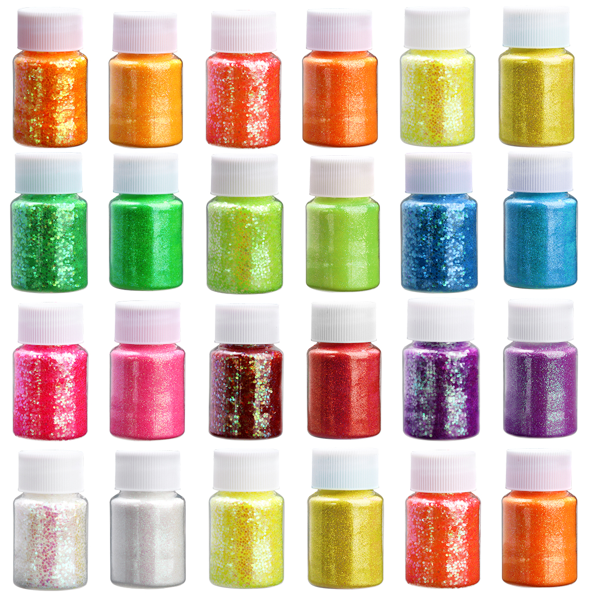 30g/Bottle Holographic Colorfu - Nail Art Glitter recension och pris