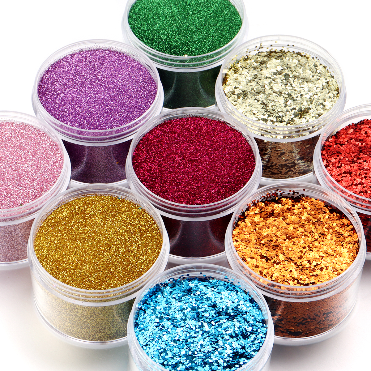 30g/Bottle Holographic Colorfu - Nail Art Glitter recension och pris