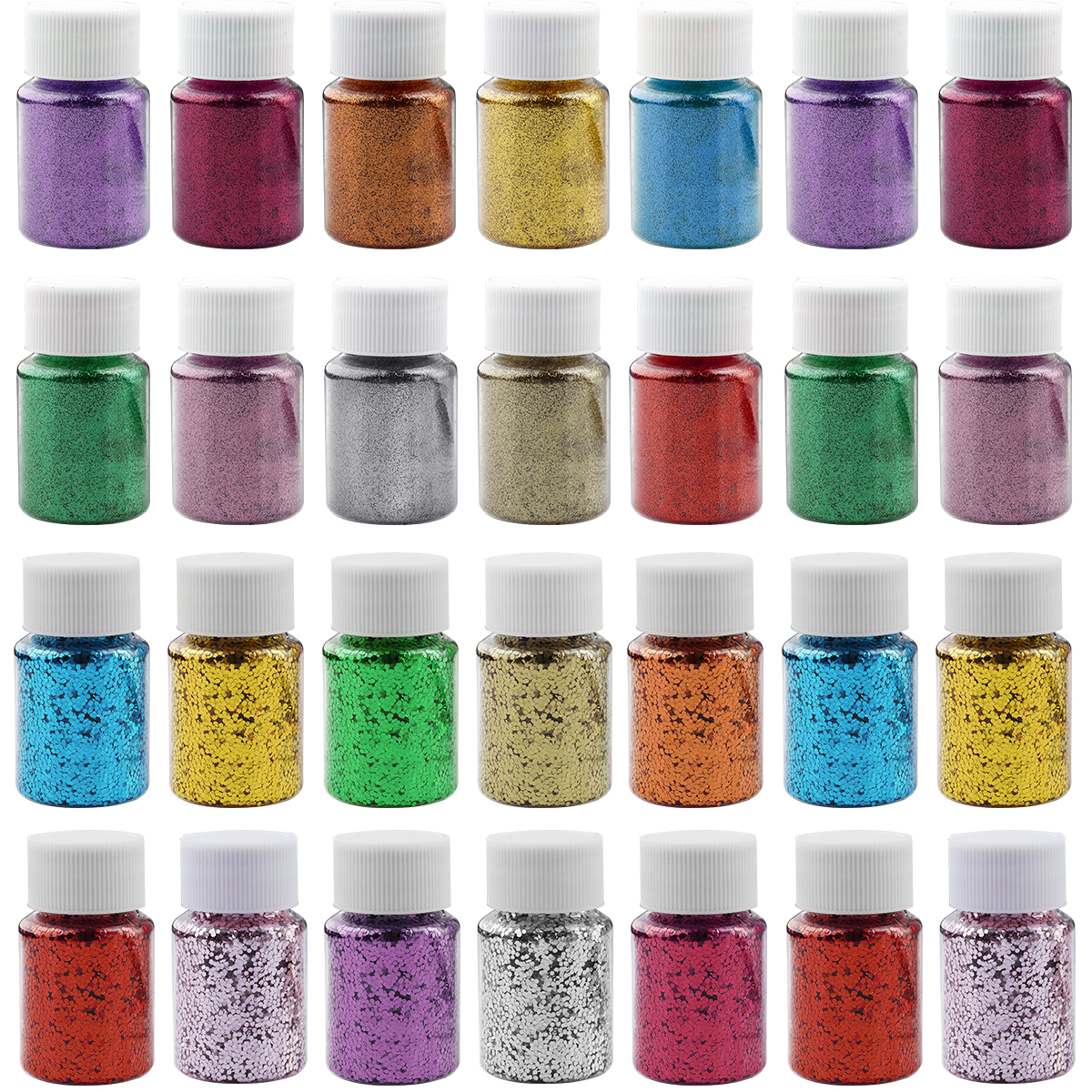 30g/Bottle Holographic Colorfu - Nail Art Glitter recension och pris