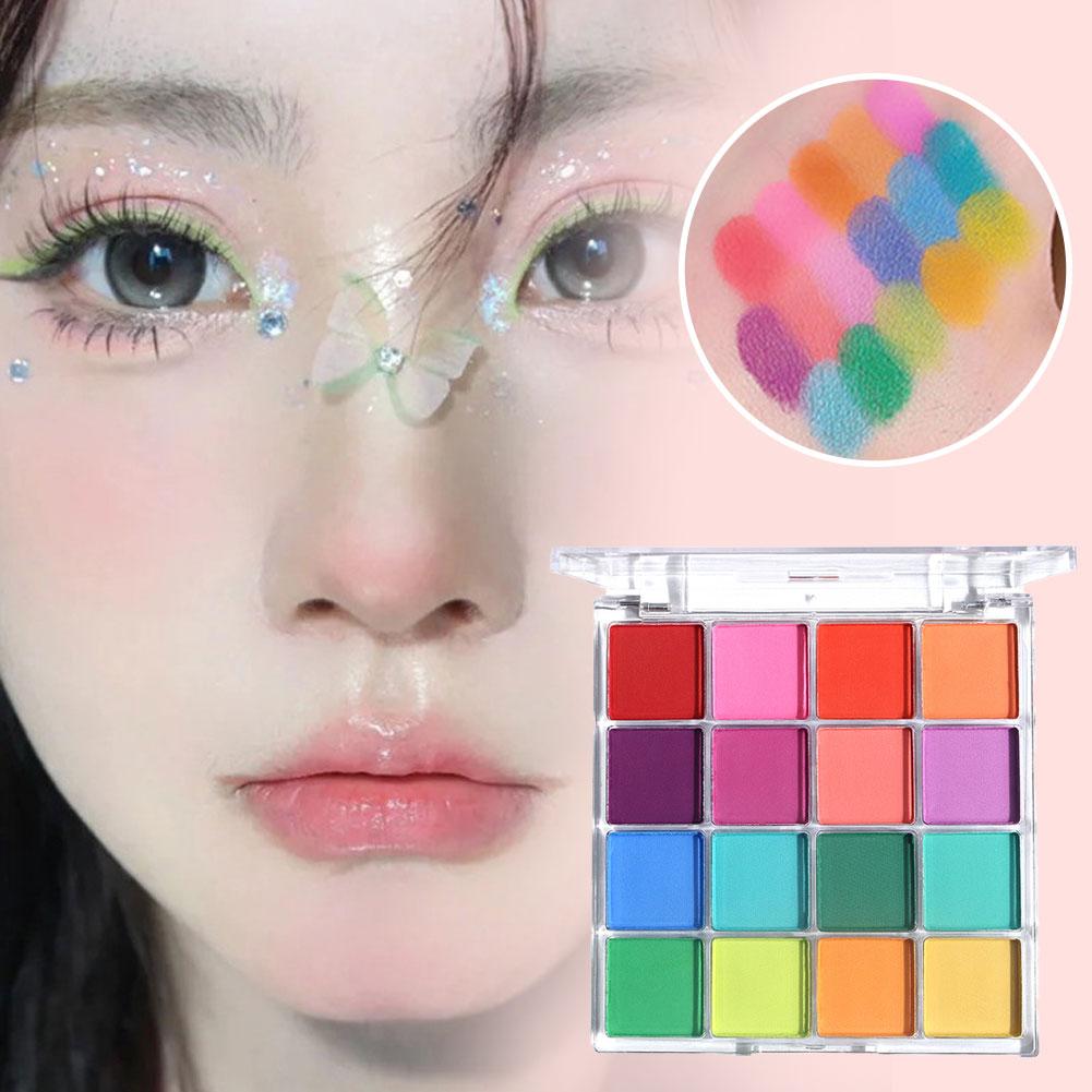 16Colors Neon Nail Pigment Pow - Nail Art Ombre Glitter recension och pris