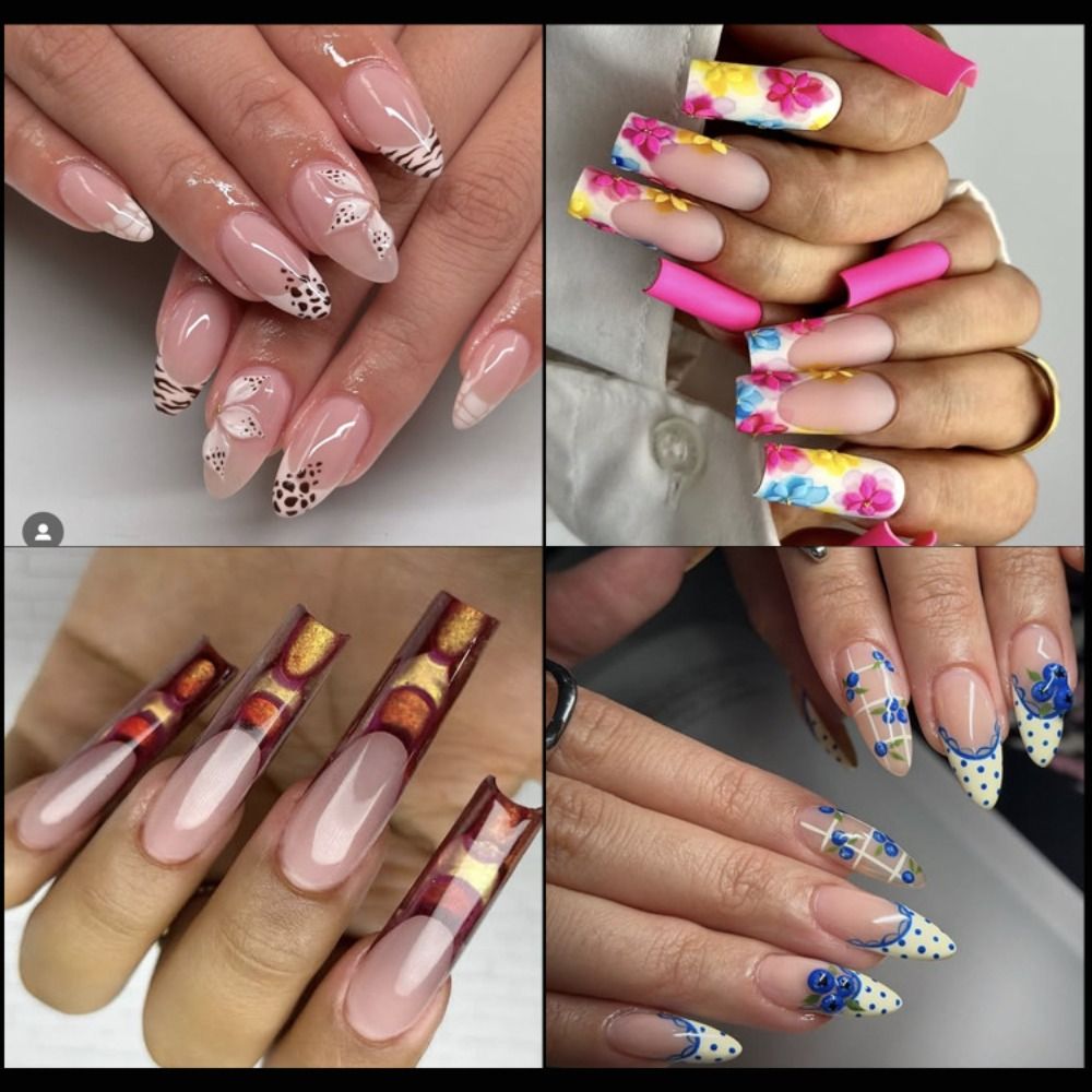 140PCS 14 Sizes French Nail Du - Nail Art Ombre recension och pris