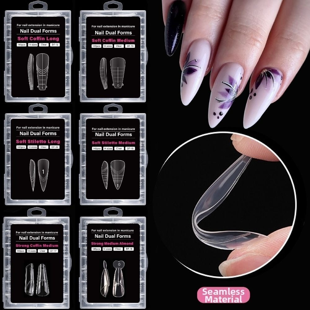 140PCS 14 Sizes French Nail Du - Nail Art Ombre recension och pris
