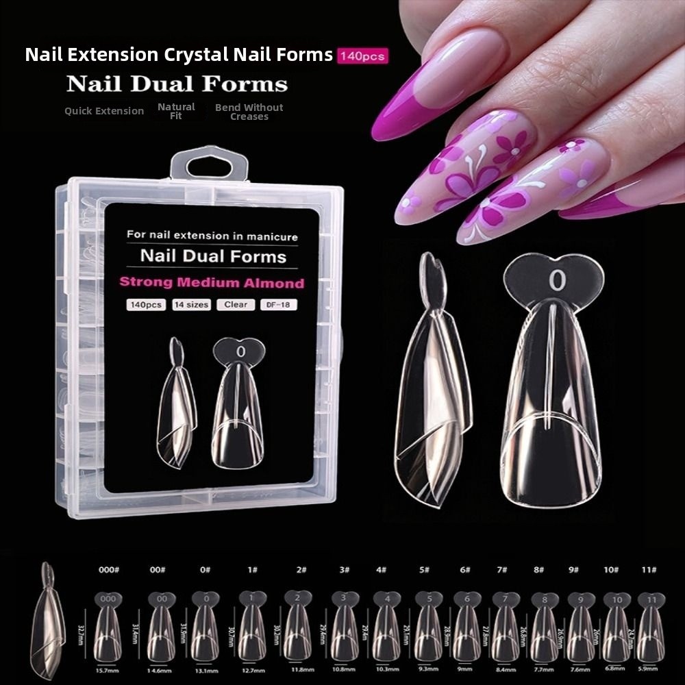 140PCS 14 Sizes French Nail Du - Nail Art Ombre recension och pris