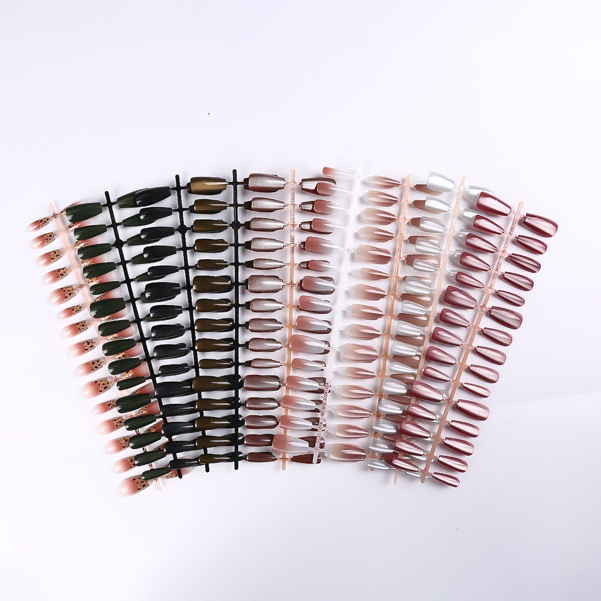 30Pcs Oval Short Pink Press on - Nail Art Ombre recension och pris