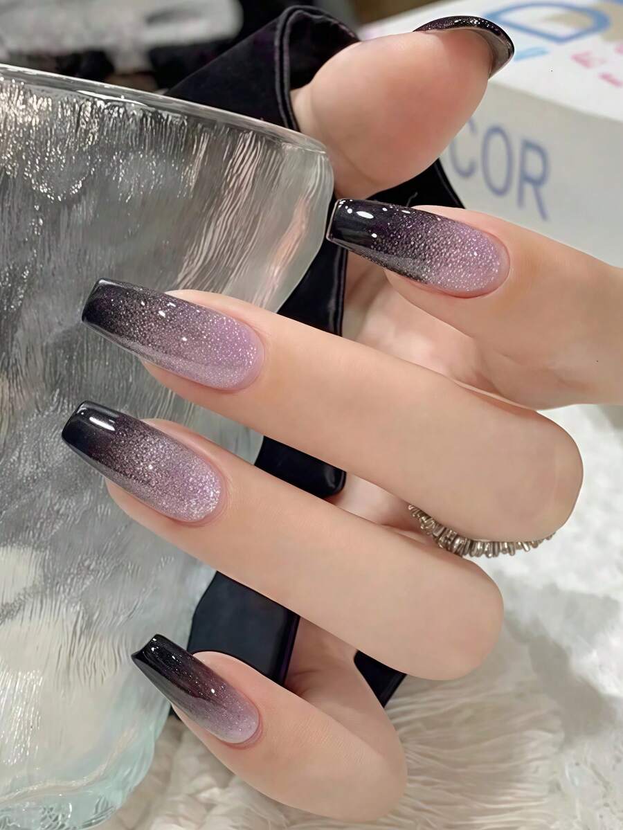 24pcs Women Nail Art Set, Gala - Nail Art Ombre Glitter recension och pris