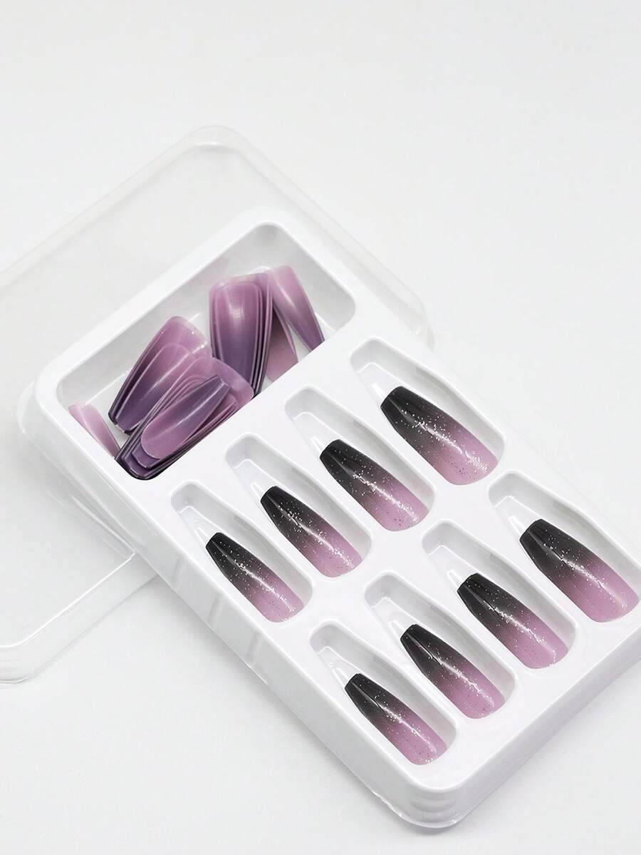 24pcs Women Nail Art Set, Gala - Nail Art Ombre Glitter recension och pris